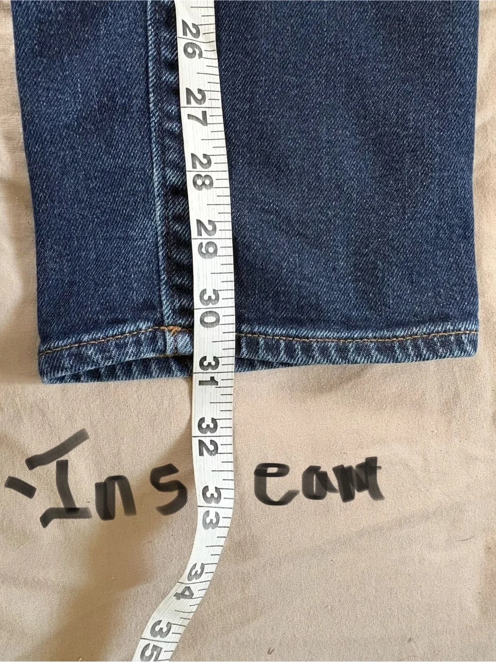 J.Crew Style 484 Slim Straight Dark Wash Stretch Jeans Men’s Size 30x32